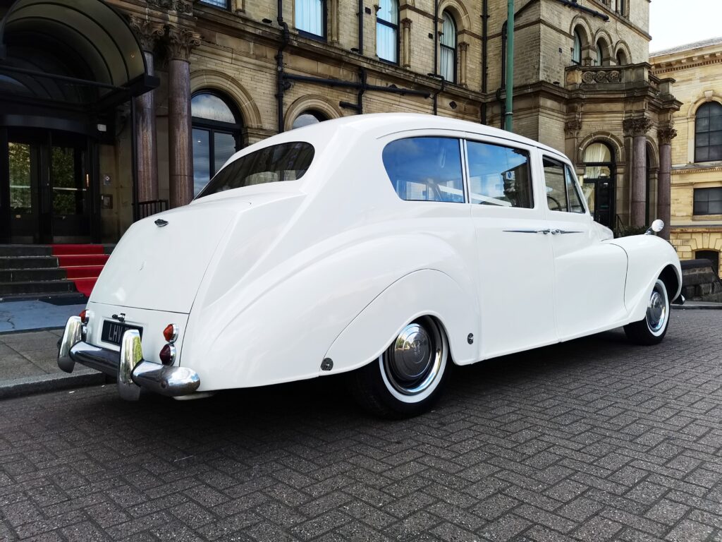 Wedding car in Bradford